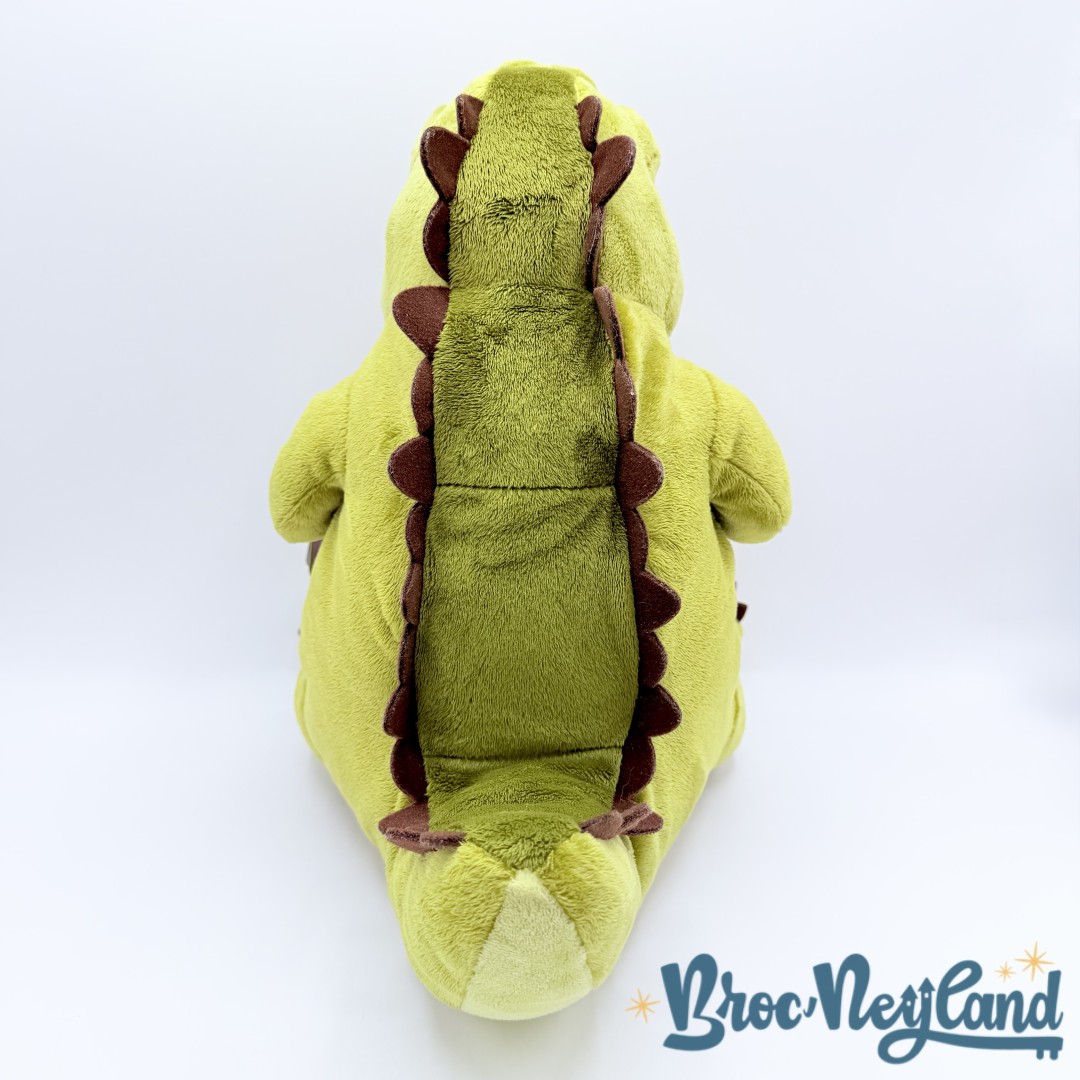 Peluche-Louis-trompette-La-Princesse-et-la-Grenouille-Disney-Store-2009-crocodile-alligator-vert-32-cm (3)