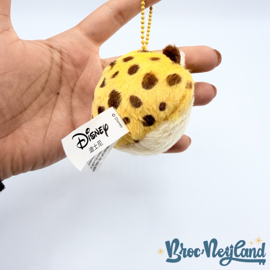 Porte-clés-Benjamin-Clawhauser-Zootopie-Spring-Disney-Pot-de-Miel-peluche-guépard-8-cm (4)
