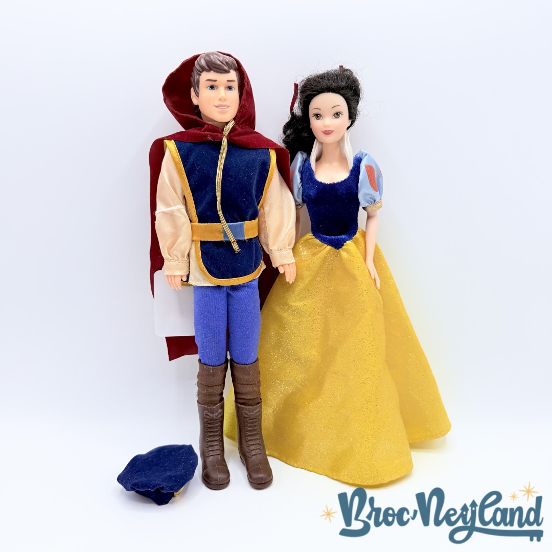 Poupées-Blanche-Neige-Prince-Florian-Disney-Simba-Toys-vintage-duo-couple (4)