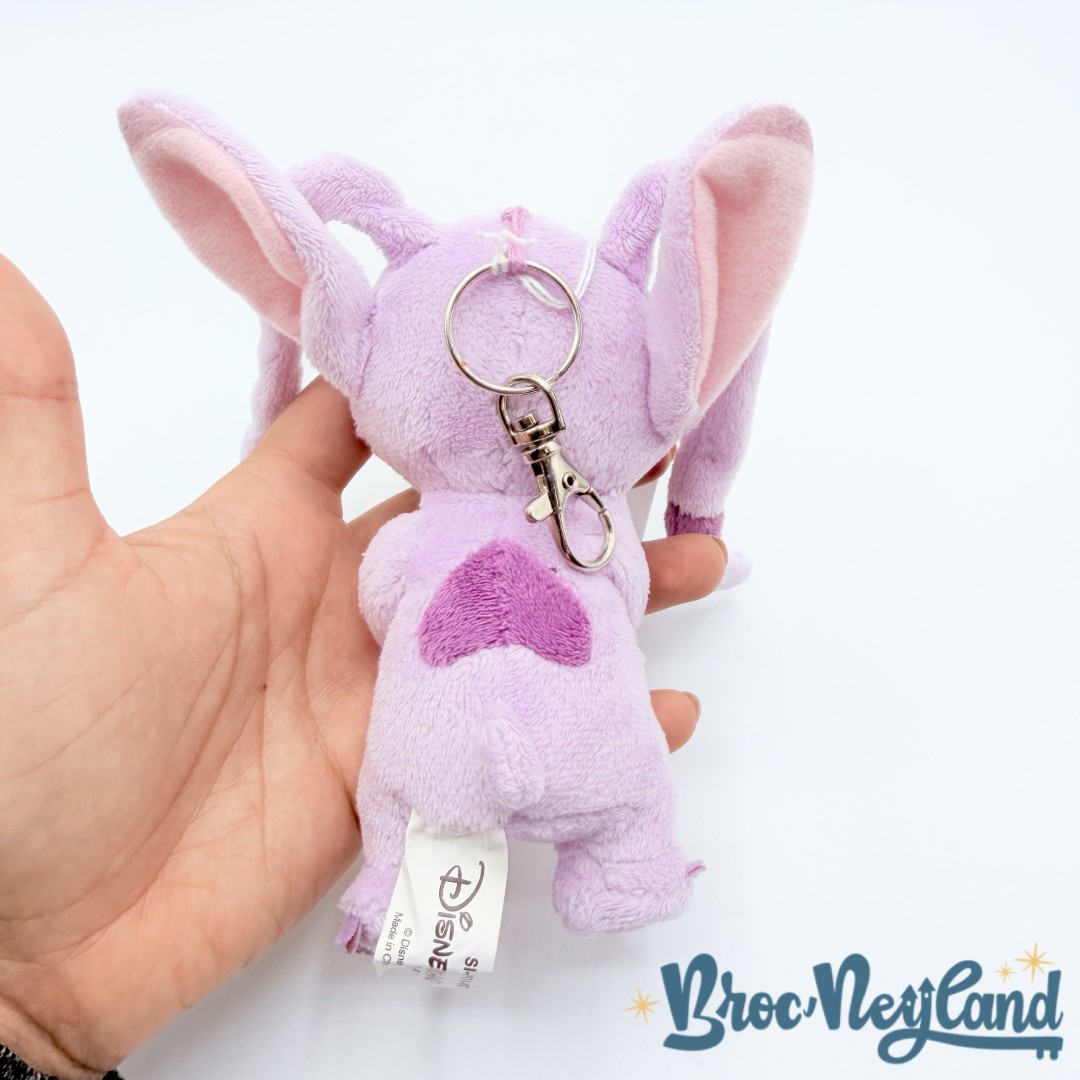 Porte-clés-Angel-Disneyland-Paris-Disney-Lilo-et-Stitch-peluche-rose-14-cm (2)