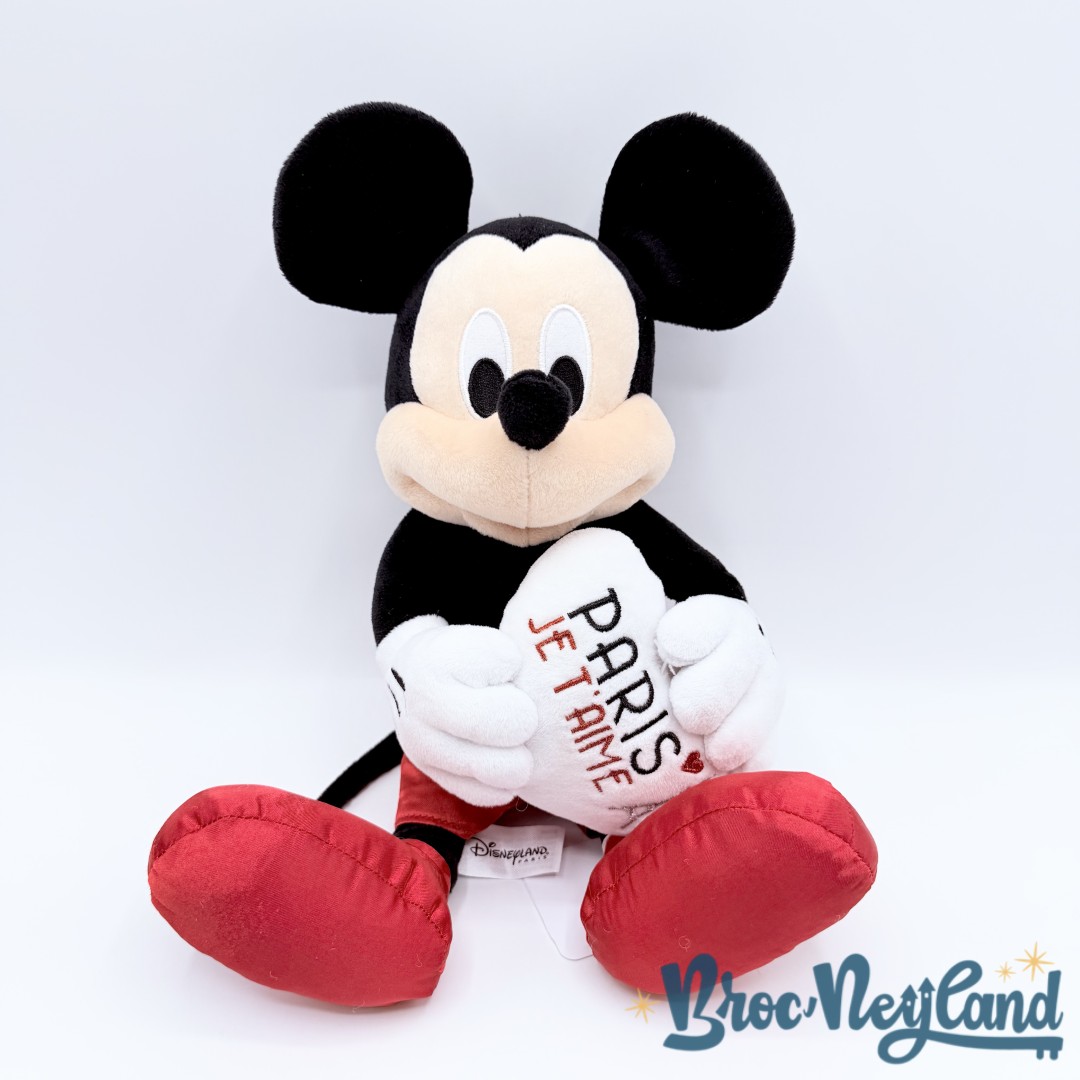 Peluche-Mickey-Mouse-Paris-Je-aime-Disneyland-Paris-2019-Disney-coeur-rouge-blanc-36-cm (3)