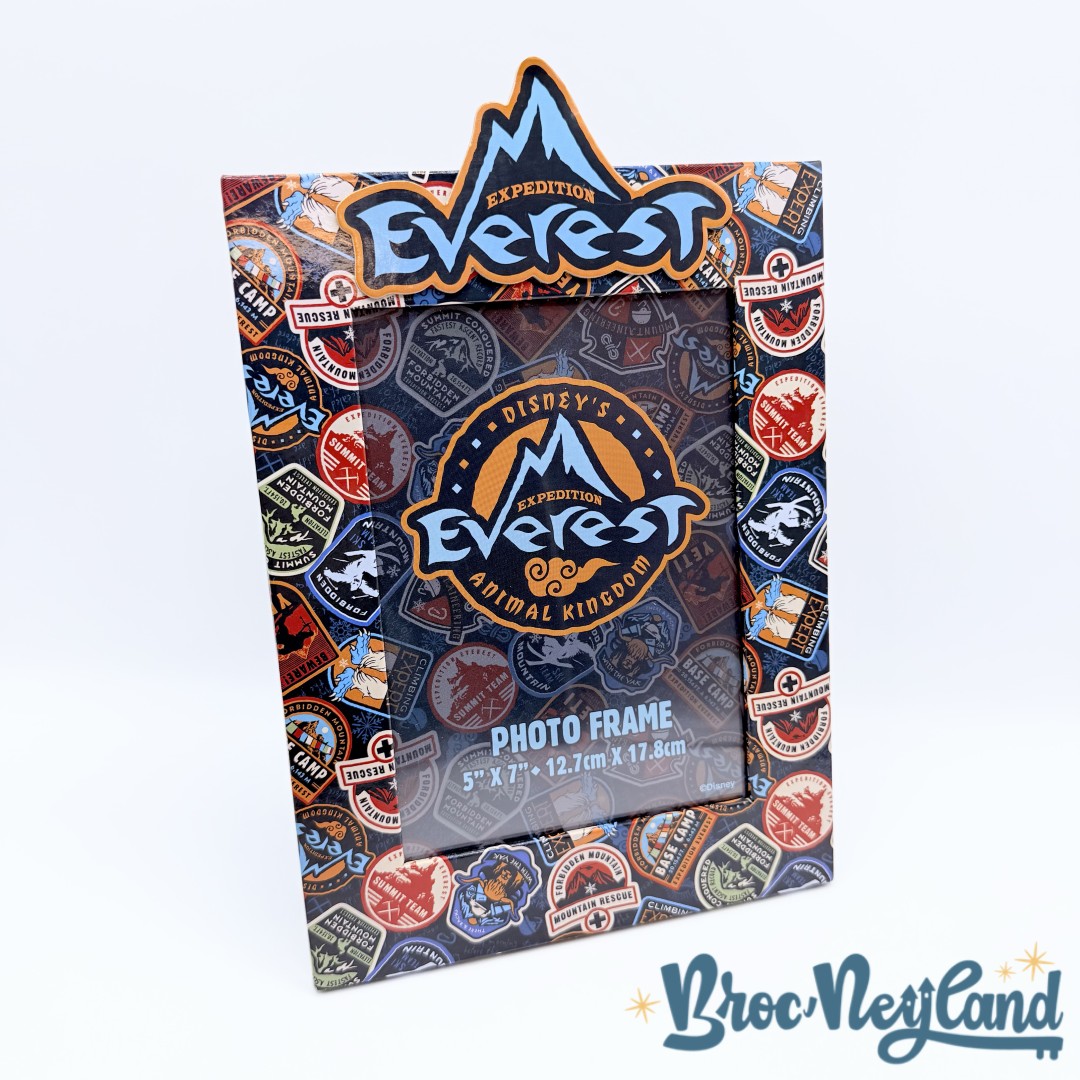 Cadre-photo-Expedition-Everest-Animal-Kingdom-Walt-Disney-World-2019-Attraction-logo-carton (2)