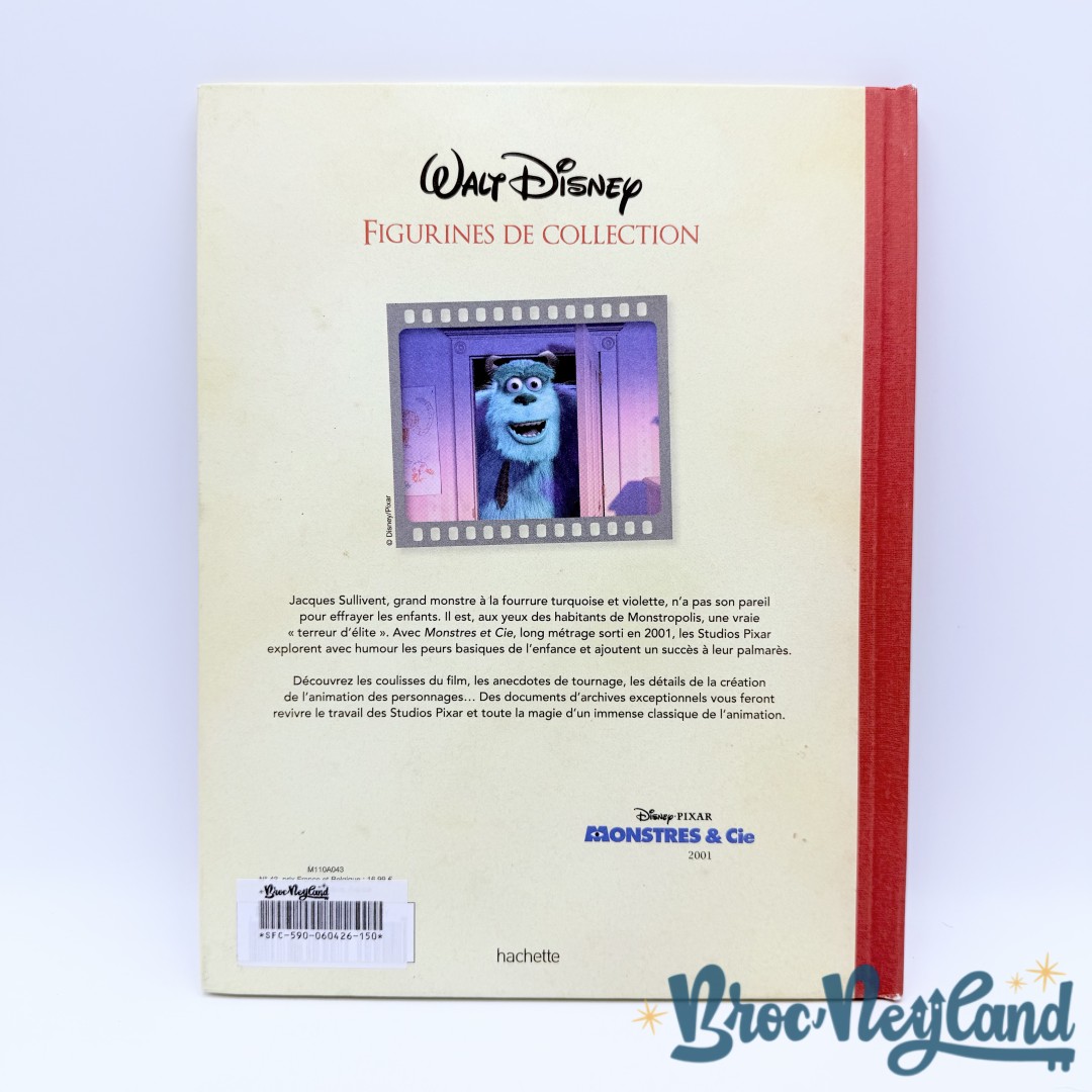 Livre-Figurines-de-collection-Sulli-Disney-Hachette-43-Encyclopédie-résine-Monstres-et-Cie (5)