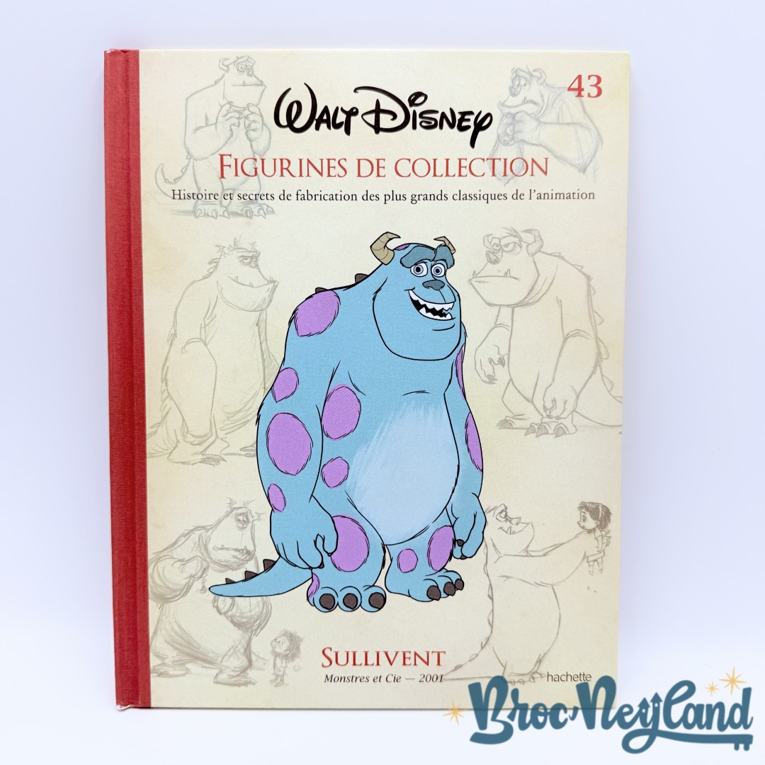 Livre-Figurines-de-collection-Sulli-Disney-Hachette-43-Encyclopédie-résine-Monstres-et-Cie (1)