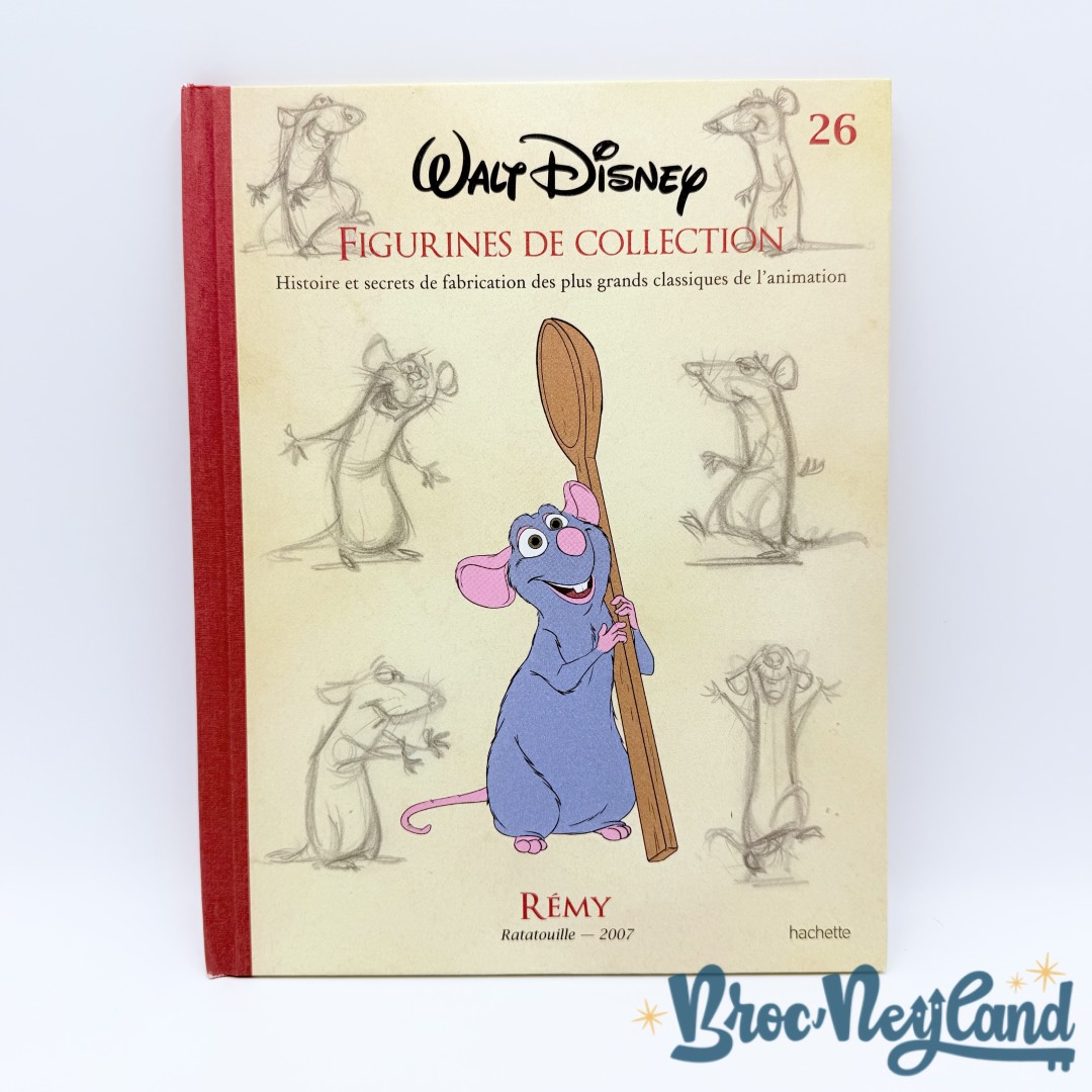 Livre-Figurines-de-collection-Rémy-Disney-Hachette-26-Encyclopédie-résine-Ratatouille (3)