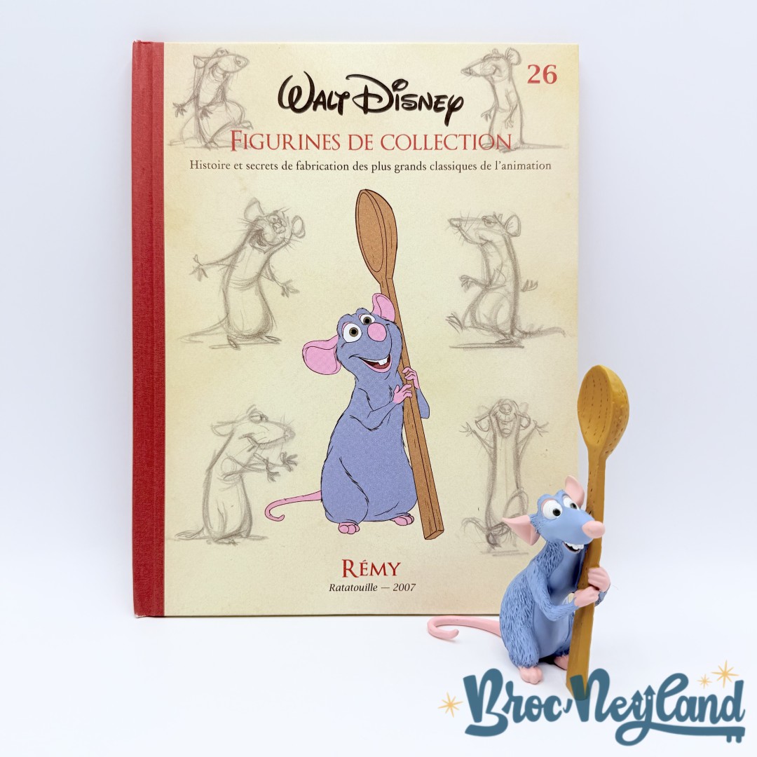 Livre-Figurines-de-collection-Rémy-Disney-Hachette-26-Encyclopédie-résine-Ratatouille (2)