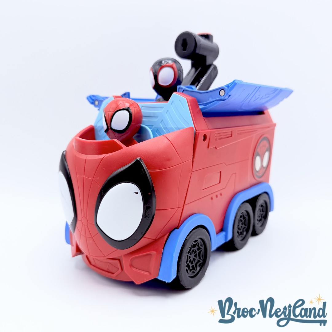Jouet-Figurine-Spidey-Web-Spinning-Hauler-Marvel-Jazwares-Spider-Man-véhicule-lance-toile-transformable (4)