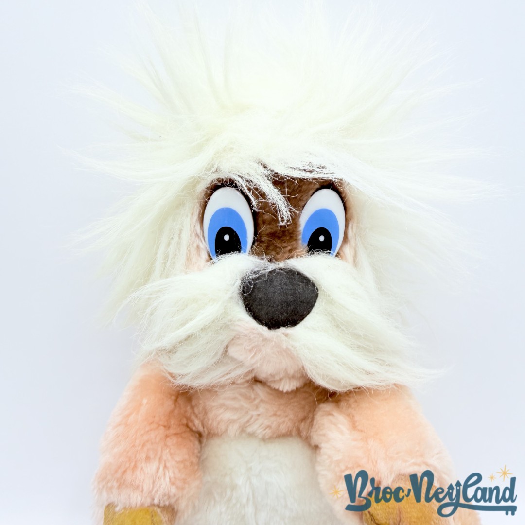 Peluche-Gurki-Taram-et-le-Chaudron-Magique-Walt-Disney-vintage-beige-28-cm (2)
