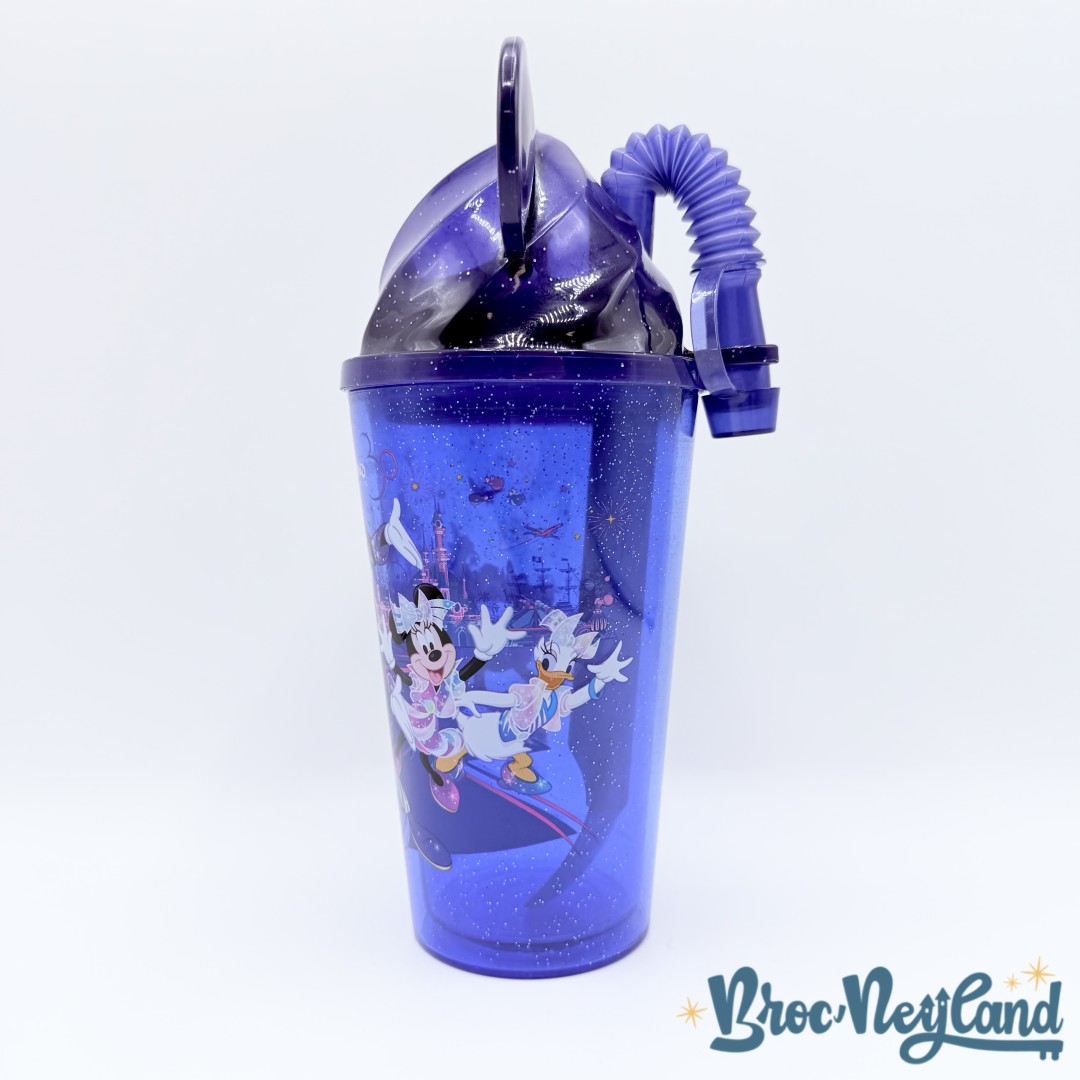 Gobelet-paille-Mickey-et-ses-amis-30ème-Anniversaire-Disneyland-Paris-30-ans-Disney-verre-plastique-bleu (2)