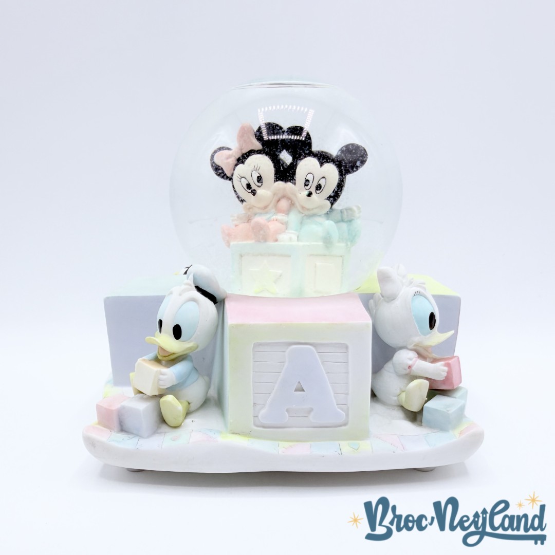 Boule-à-neige-Mickey-Minnie-Bébés-Nursery-Disney-Store-snow-globe-vintage-Brahms-Lullaby (3)