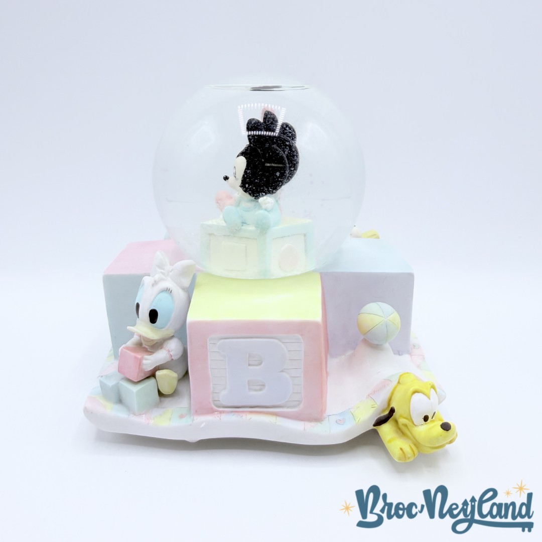 Boule-à-neige-Mickey-Minnie-Bébés-Nursery-Disney-Store-snow-globe-vintage-Brahms-Lullaby (5)