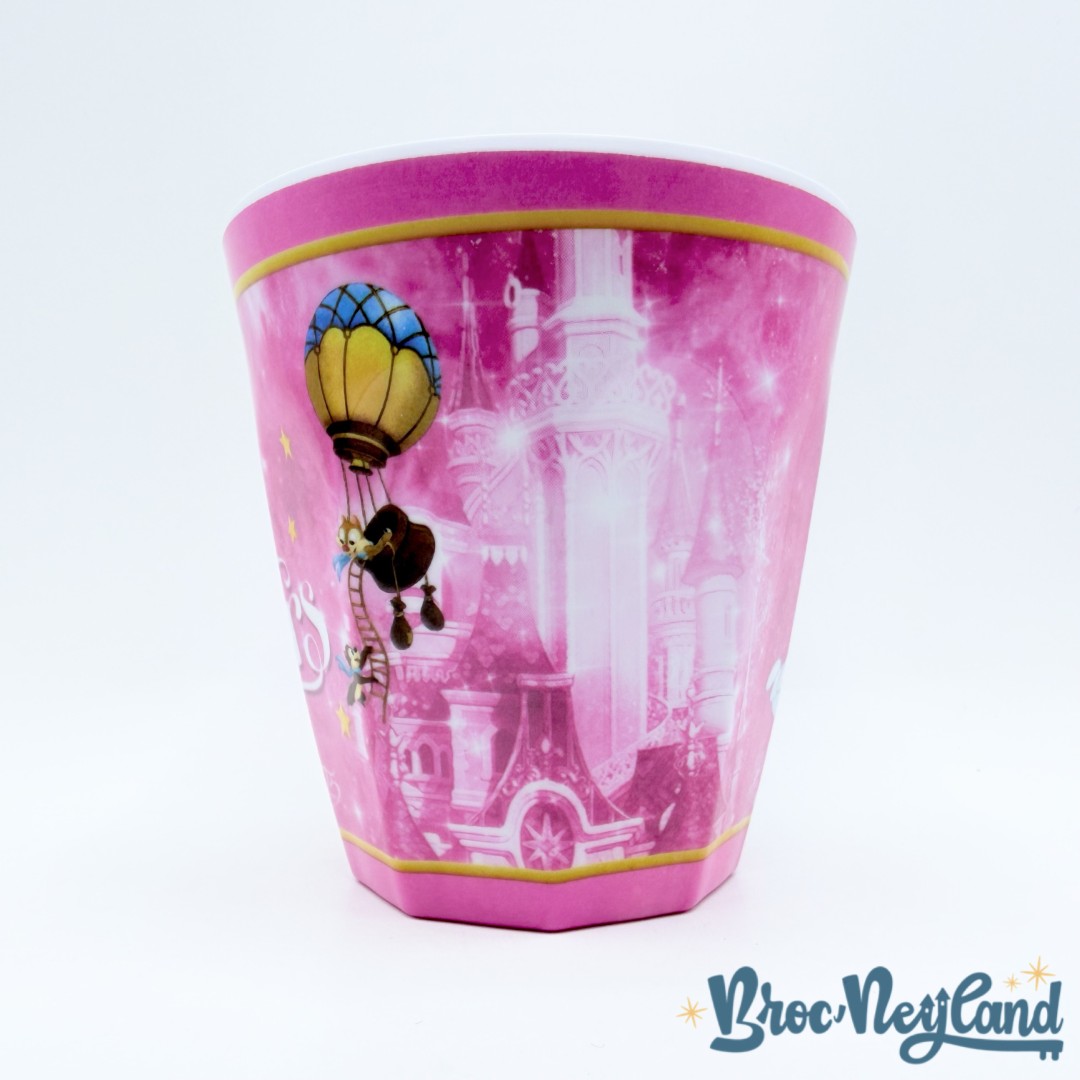 Gobelet-Minnie-Daisy-25ème-anniversaire-Disneyland-Paris-25-Years-of-Stars-Disney-verre-plastique-rose (2)