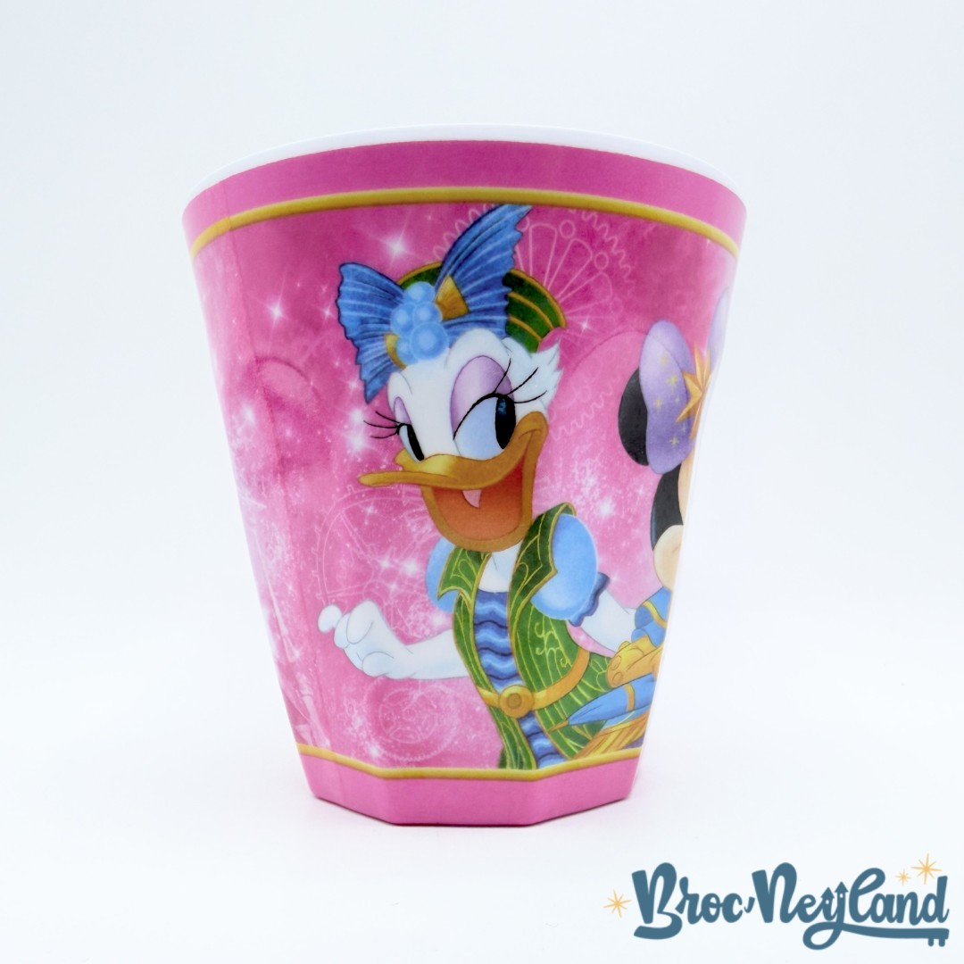 Gobelet-Minnie-Daisy-25ème-anniversaire-Disneyland-Paris-25-Years-of-Stars-Disney-verre-plastique-rose (3)