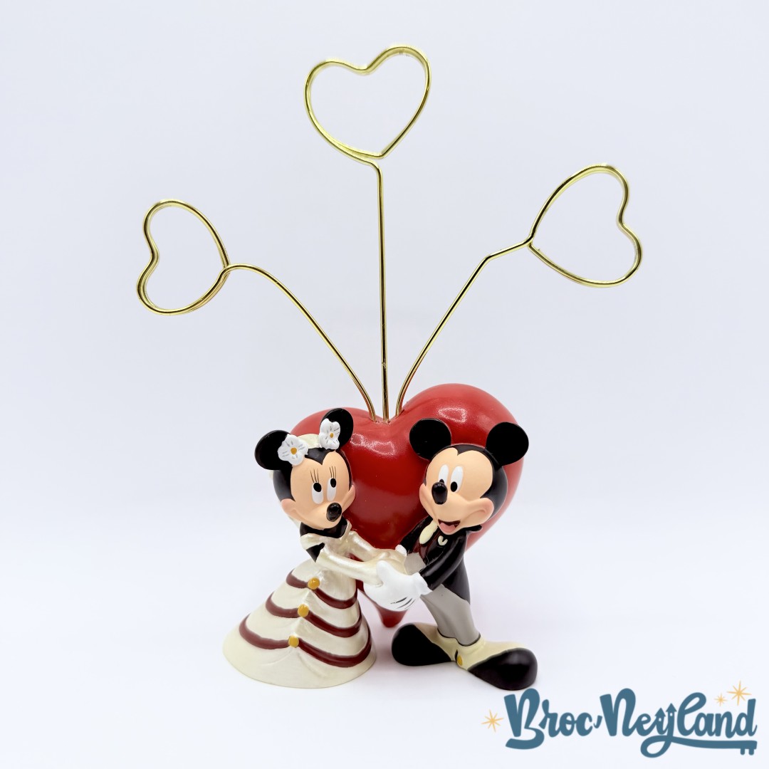 Porte-Accroche-Photo-Mickey-Minnie-Mariage-Disneyland-Disney-cadre-résine-cœur (2)