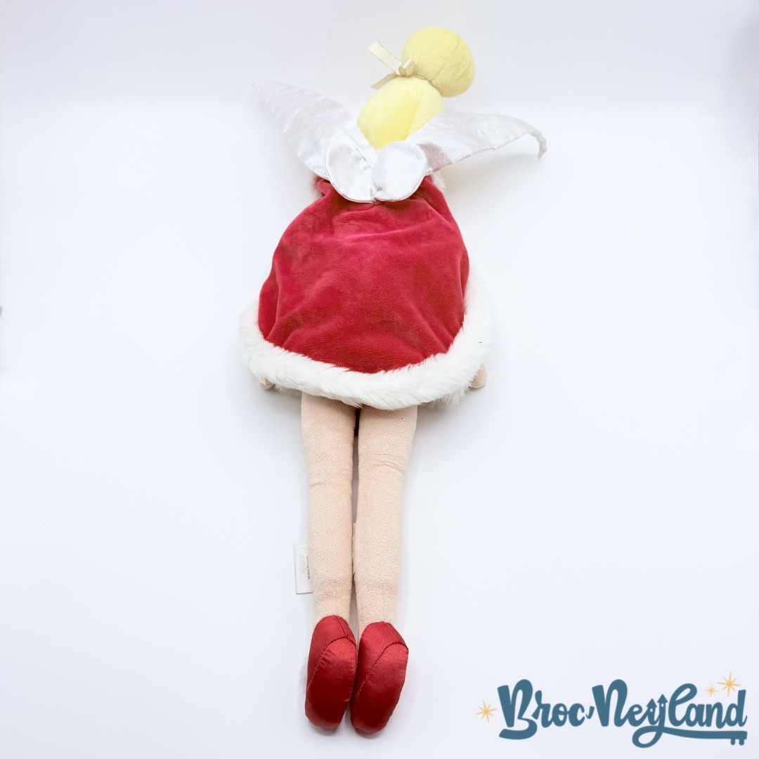 Poupée-chiffon-Fée-Clochette-Noël-Disney-Store-2011-Peter-Pan-peluche-robe-rouge-56-cm (1)