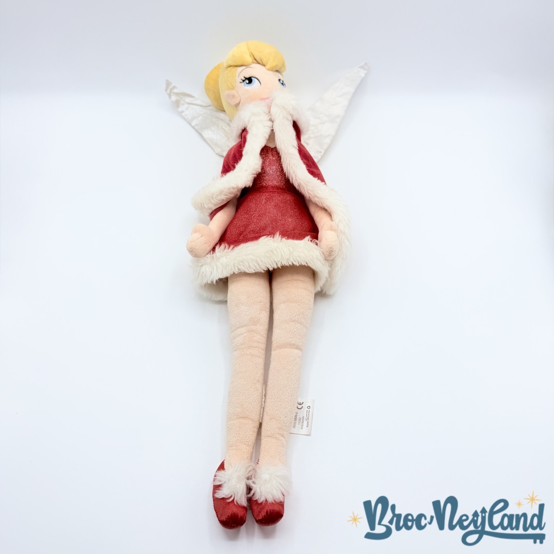 Poupée-chiffon-Fée-Clochette-Noël-Disney-Store-2011-Peter-Pan-peluche-robe-rouge-56-cm (5)