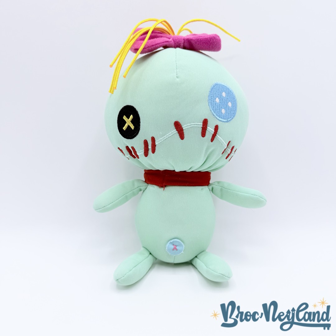 Peluche-Souillon-Lilo-et-Stitch-Disneyland-Paris-2017-Disney-Scrump-doudou-vert-24-cm (1)