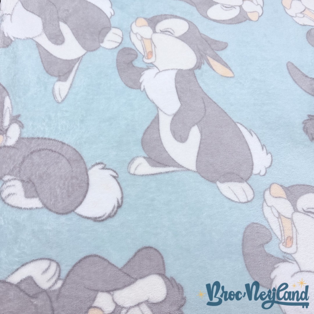 Couverture-Plaid-Panpan-Disney-Primark-Bambi-lapin-polaire-vert-120x180-cm (2)