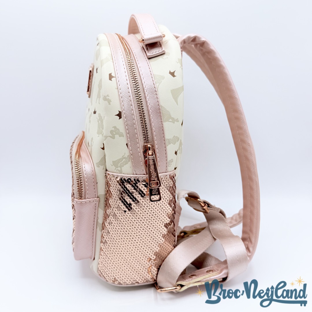 Sac-à-dos-Loungefly-Ultimate-Princesses-Sequin-Disney-rose (5)