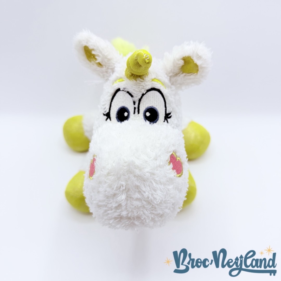 Peluche-Bouton-or-lumineux-Toy-Story-3-Disneyland-Paris-2018-Disney-licorne-blanc-26-cm (2)