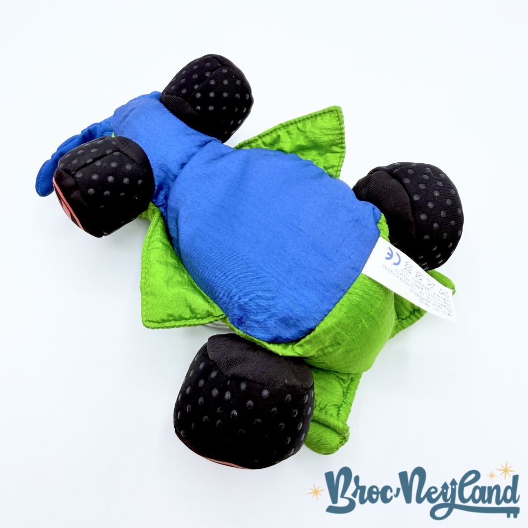 Peluche-RC-Car-Karting-Toy-Story-2-Disney-Mattel-2000-Star-Bean-voiture-vert-18-cm (1)
