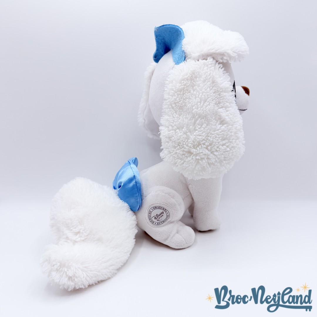 Peluche-Ballerine-Palace-Pets-Cendrillon-Disney-Store-Pumpkin-chien-blanc-écusson-31-cm (4)