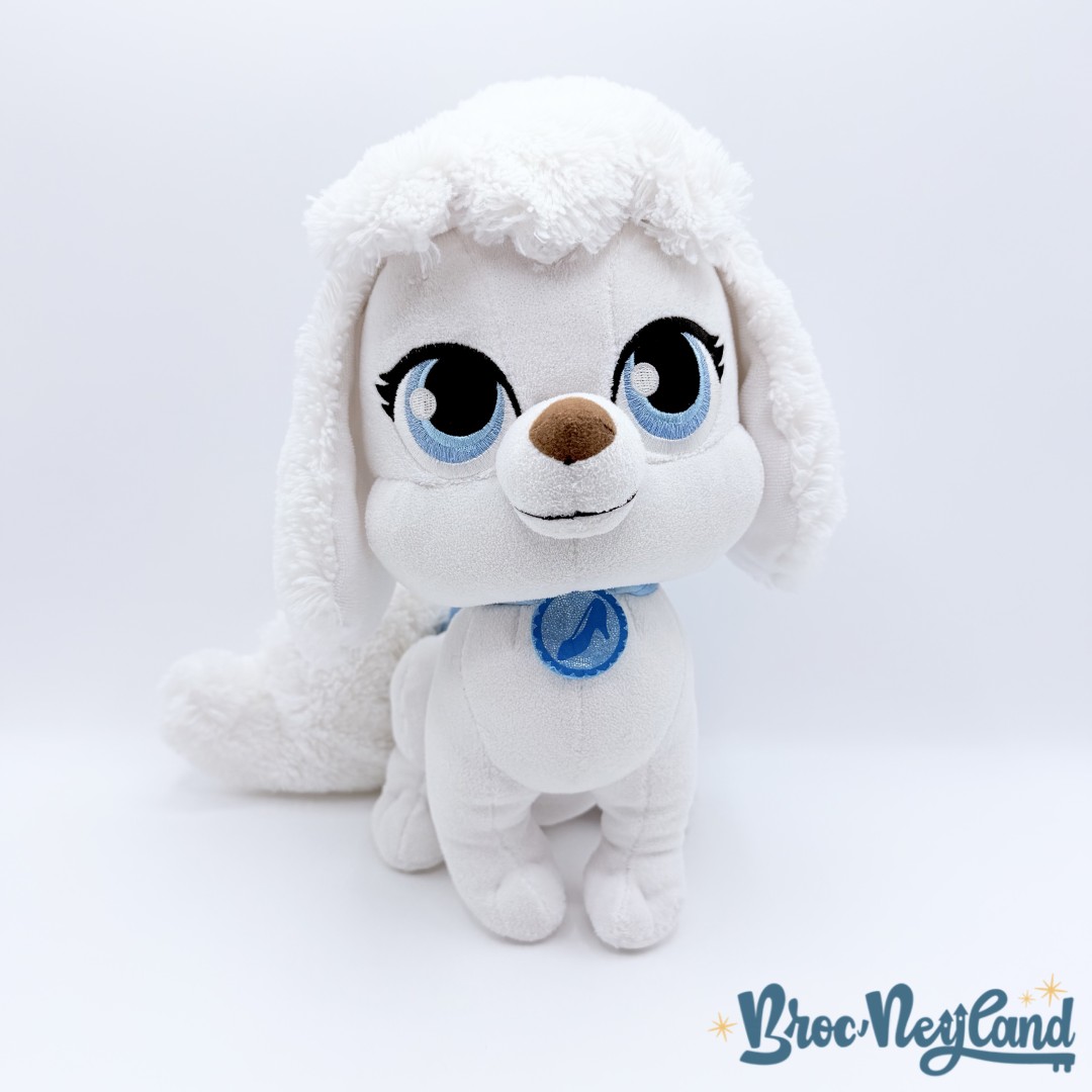 Peluche-Ballerine-Palace-Pets-Cendrillon-Disney-Store-Pumpkin-chien-blanc-écusson-31-cm (2)