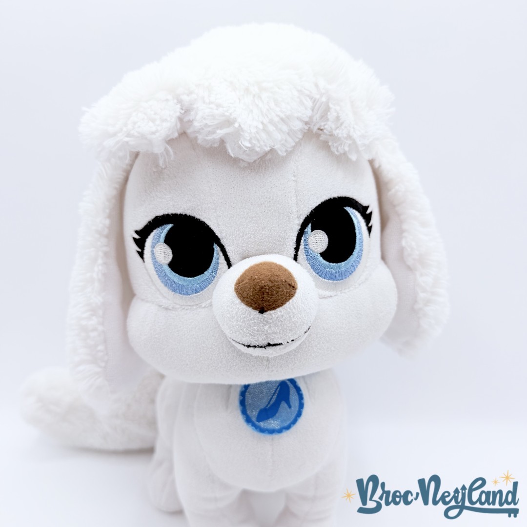 Peluche-Ballerine-Palace-Pets-Cendrillon-Disney-Store-Pumpkin-chien-blanc-écusson-31-cm (5)
