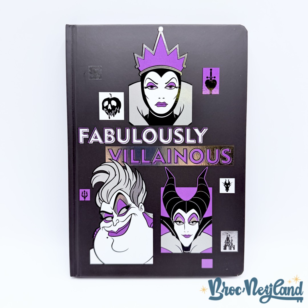 Carnet-Villains-FabulouslY-villainous-Disneyland-Paris-Disney-cahier-notes (2)