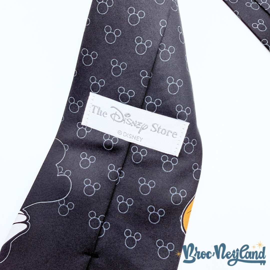Cravate-Mickey-Mouse-Dingo-Donald-The-Disney-Store-noir (3)