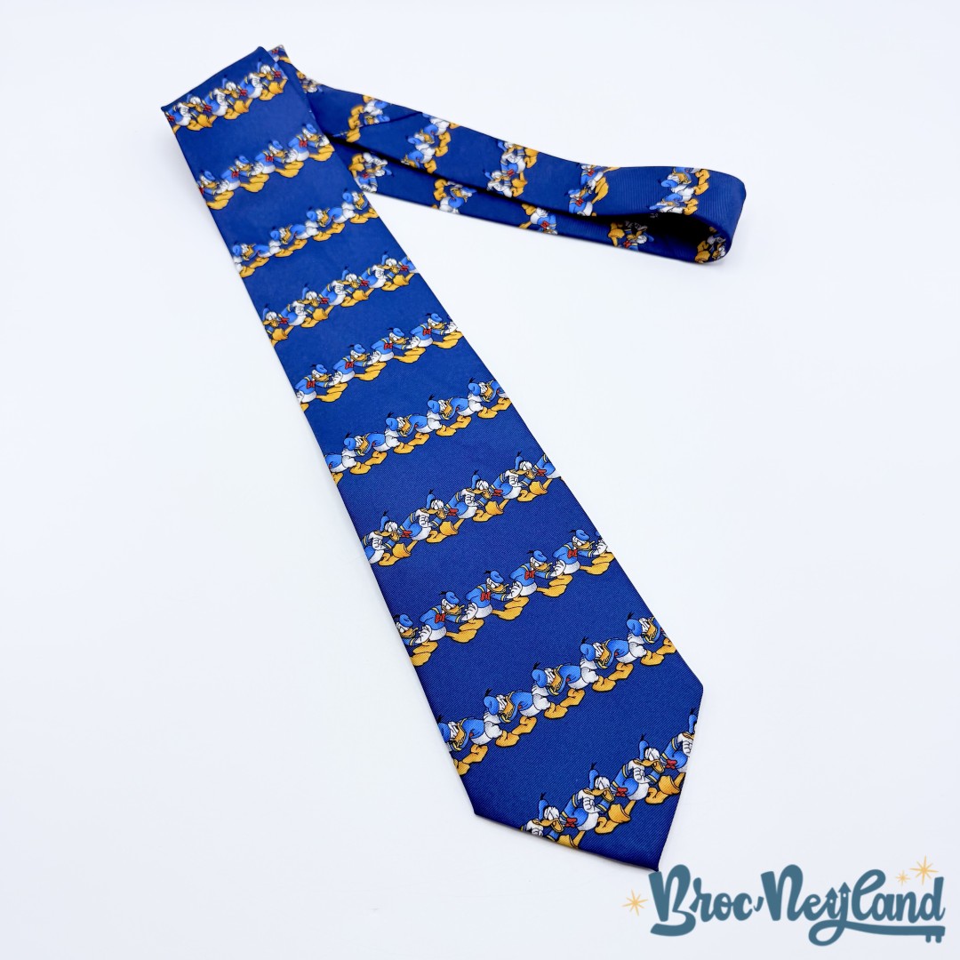 Cravate-Donald-Duck-The-Disney-Store-bleu-colère (2)
