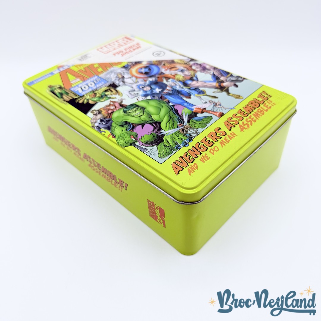 Puzzle-750-pièces-Avengers-Assemble-Marvel-Paladone-boite-métal-jaune (1)