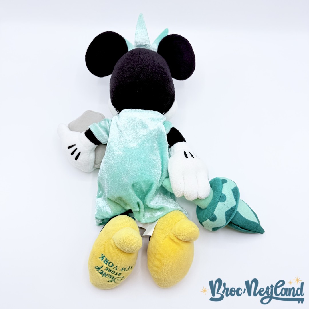 Peluche-Minnie-Mouse-Statut-de-la-Liberté-Disney-Store-New-York-2018-USA-vert-36-cm (4)