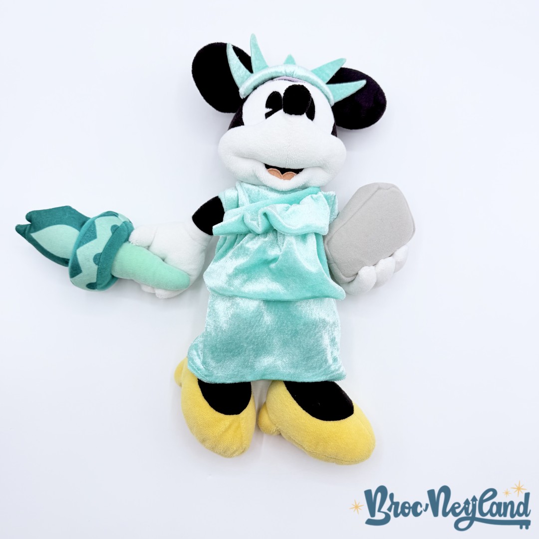 Peluche-Minnie-Mouse-Statut-de-la-Liberté-Disney-Store-New-York-2018-USA-vert-36-cm (5)