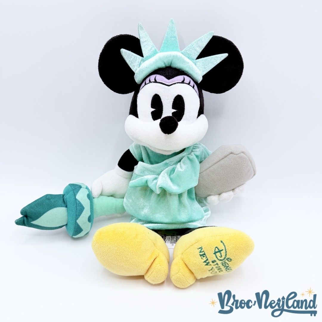 Peluche-Minnie-Mouse-Statut-de-la-Liberté-Disney-Store-New-York-2018-USA-vert-36-cm (6)