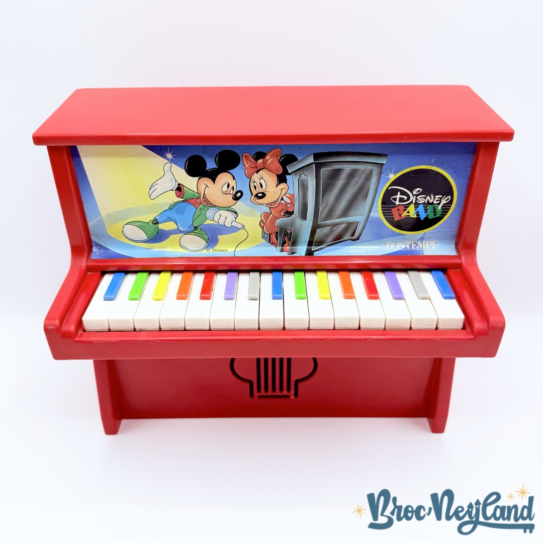 Jouet-Piano-Mickey-Minnie-Disney-Band-Bontempi-vintage-rouge (6)