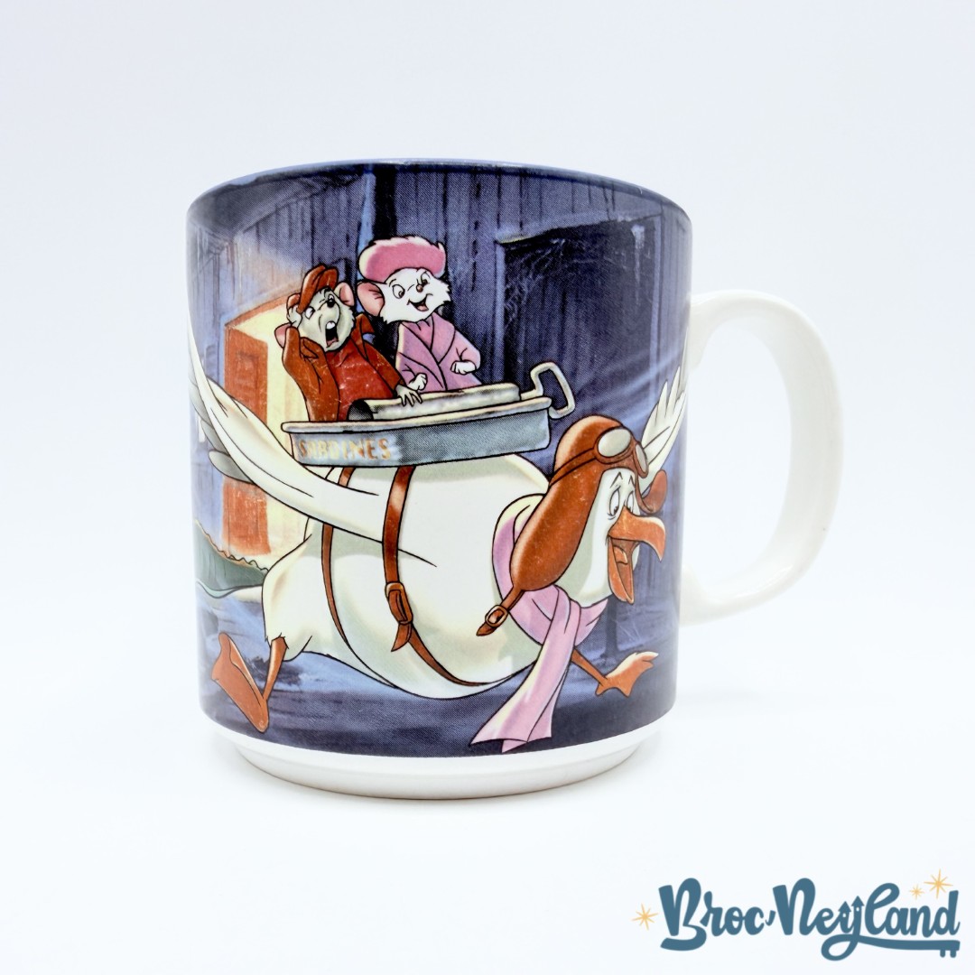 Tasse-scène-Bernard-et-Bianca-The-Walt-Disney-Company-England-mug-scène-film-Médusa-crocodiles (3)