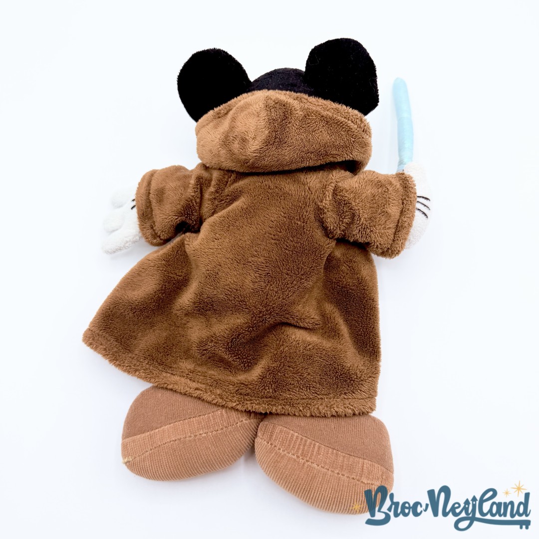 Peluche-Mickey-Mouse-Jedi-Star-Wars-Disneyland-Paris-Disney-marron-sabre-laser-25-cm (1)