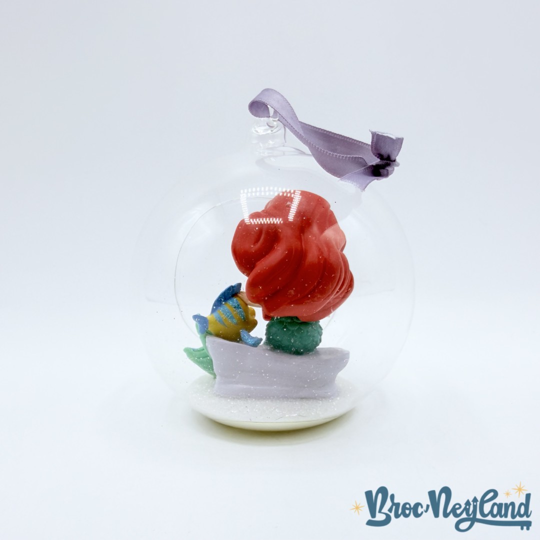 Boule-Noël-Ariel-La-Petite-Sirène-Animators-Disneyland-Paris-Disney-ornement-suspension-verre (2)