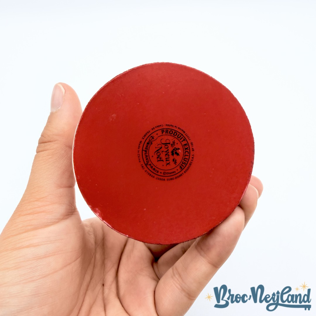 Boule-Noël-Château-Fée-Clochette-Disneyland-Paris-Disney-rouge-vert-ornement-suspension-verre (1)