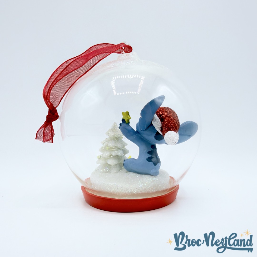 Boule-Noël-Stitch-vilain-Canard-lumineux-Disneyland-Paris-Disney-ornement-suspension-verre (4)