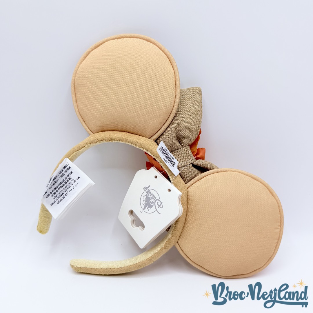 Serre-tête-oreilles-Vaiana-Disney-Parks-2025-ears-Disneyland-Paris-Moana-marron-orange (2)