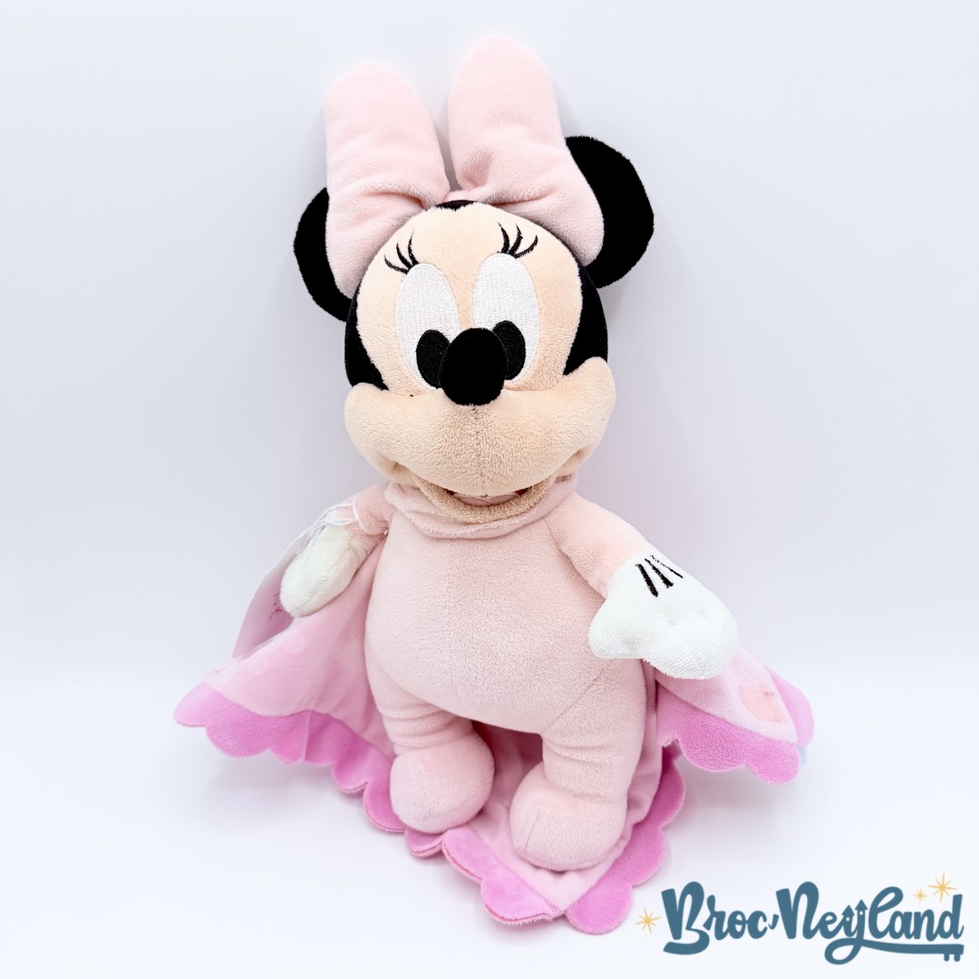 Peluche-Minnie-Mouse-Disney-Babies-Disneyland-couffin-couverture-rose-papillon (4)