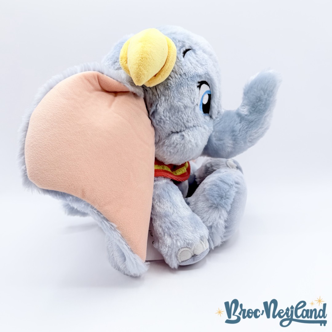 Peluche-Dumbo-Big-Feet-Disney-Parks-Disneyland-Paris-éléphant-gris-28-cm (2)