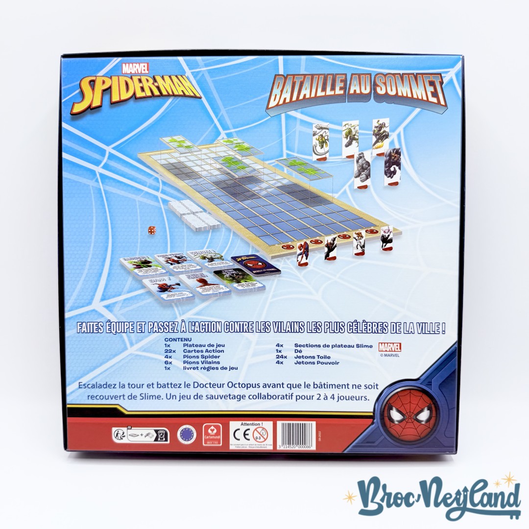 Jeu-de-société-Spider-Man-Bataille-au-Sommet-Marvel (3)