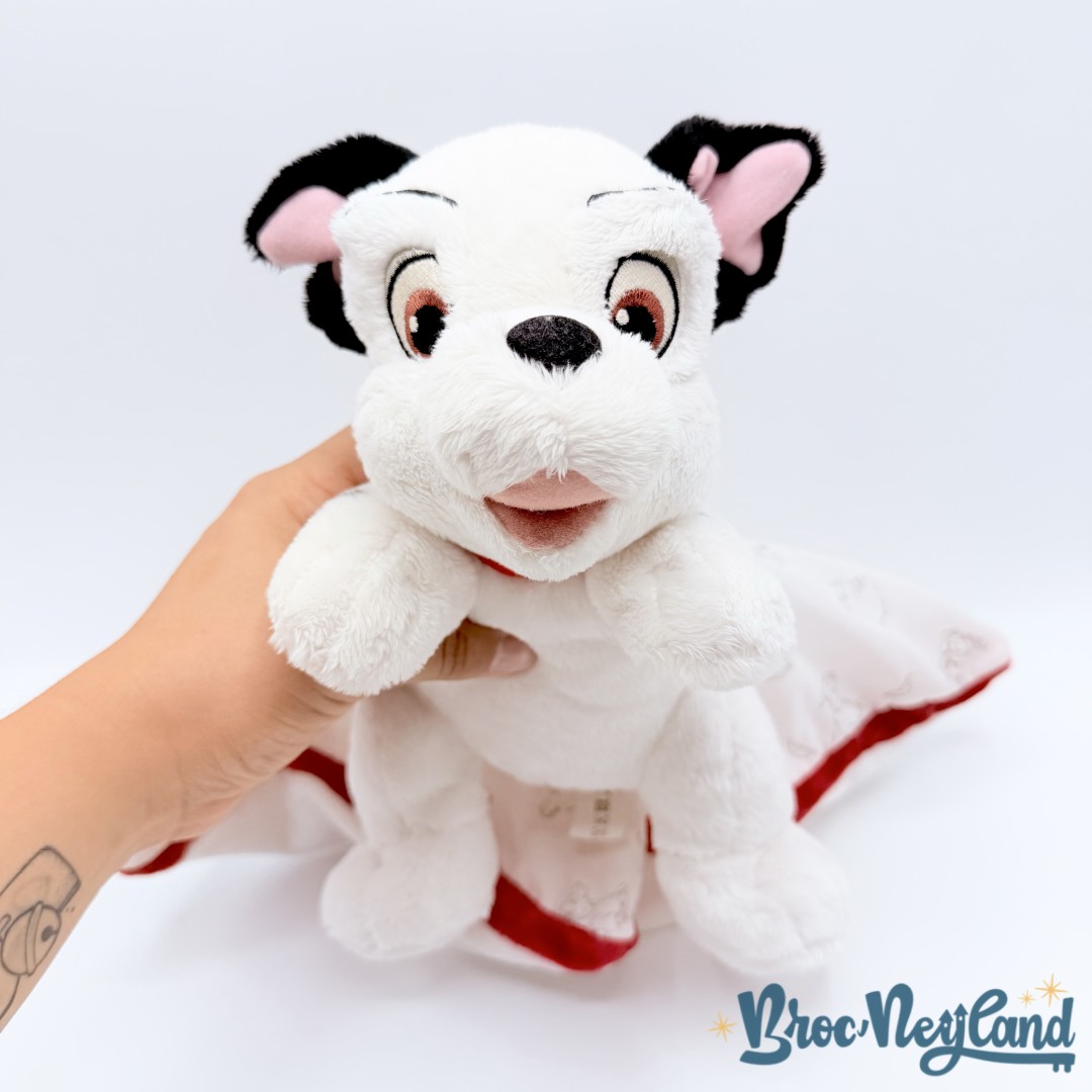 Peluche-Lucky-Les-101-Dalmatiens-Disney-Nicotoy-chien-couffin-couverture-blanc (3)