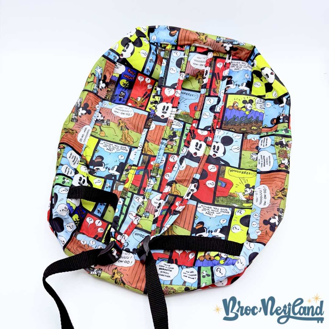 Sac-à-dos-Mickey-Mouse-BD-pliable-Disneyland-Paris-Disney-souple-multicolore (1)