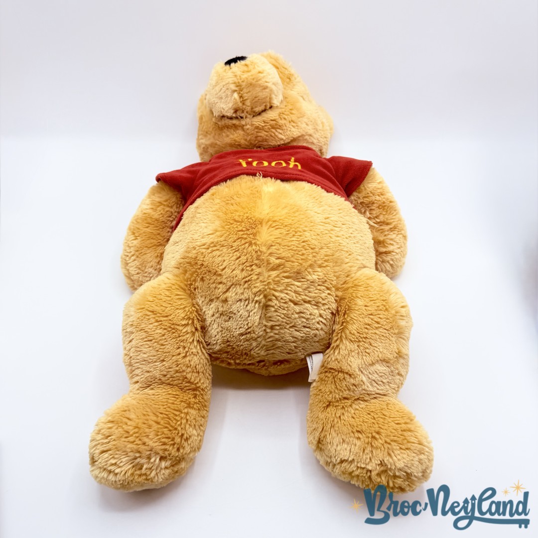 Peluche-Winnie-ourson-poils-longs-Disney-Store-jaune-écusson-52-cm (5)