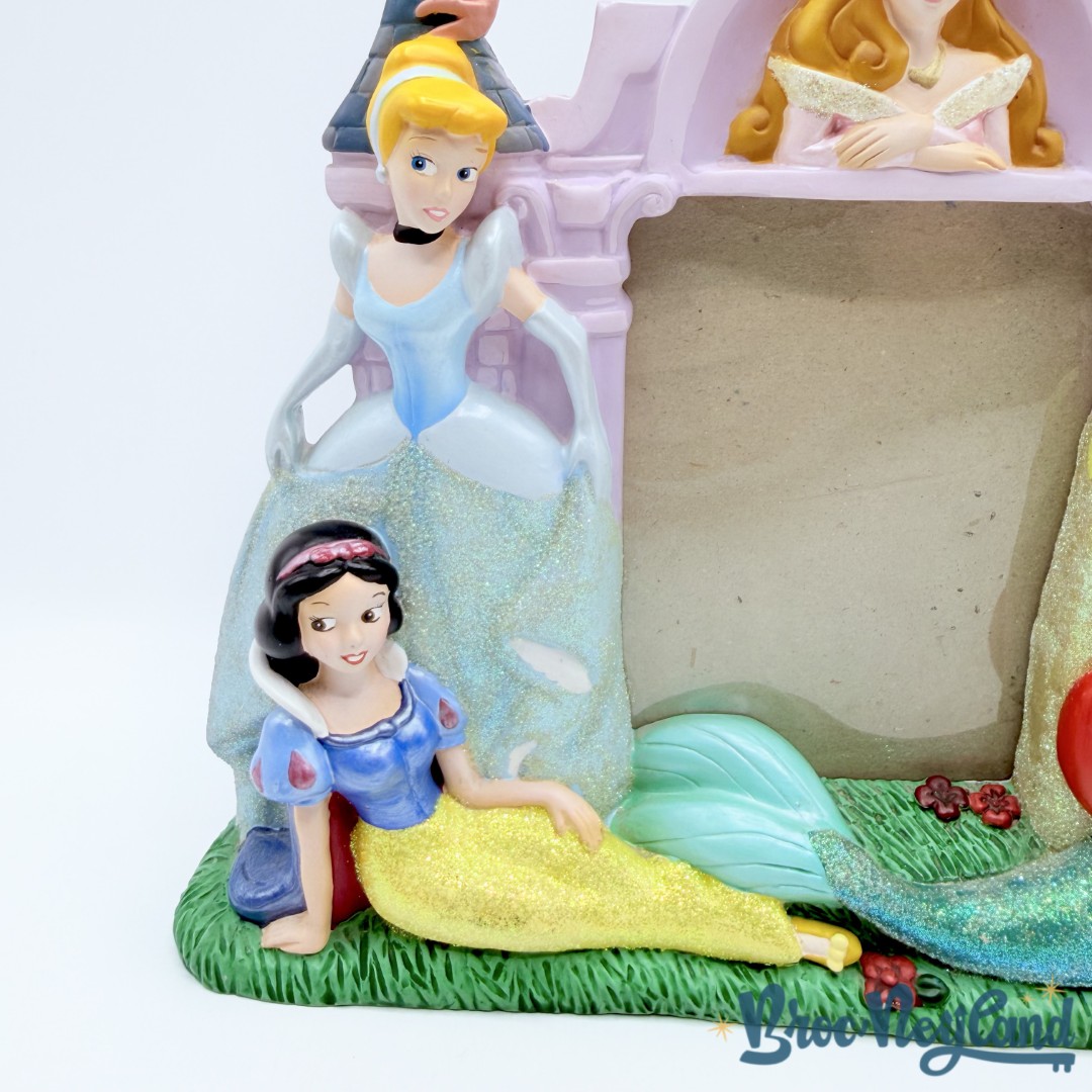 Cadre-photo-Château-Princesses-résine-Disneyland-Paris-Disney-paillettes (4)