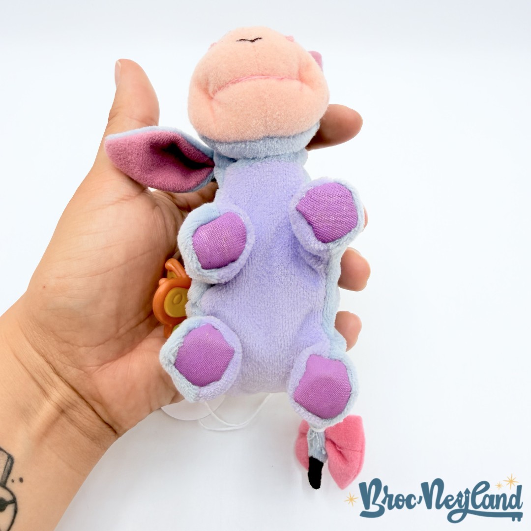 Peluche-Bourriquet-mécanique-Disney-Fisher-Price-âne-bleu-rigide-marche-15-cm (6)